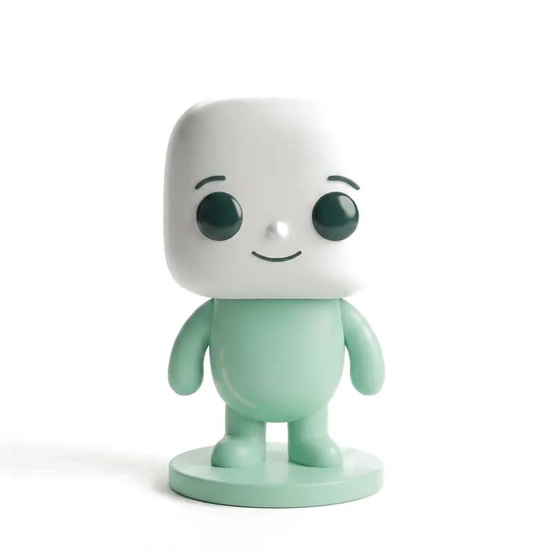 funko pump, head tilted mid-nod, agreeing with nobody in particular